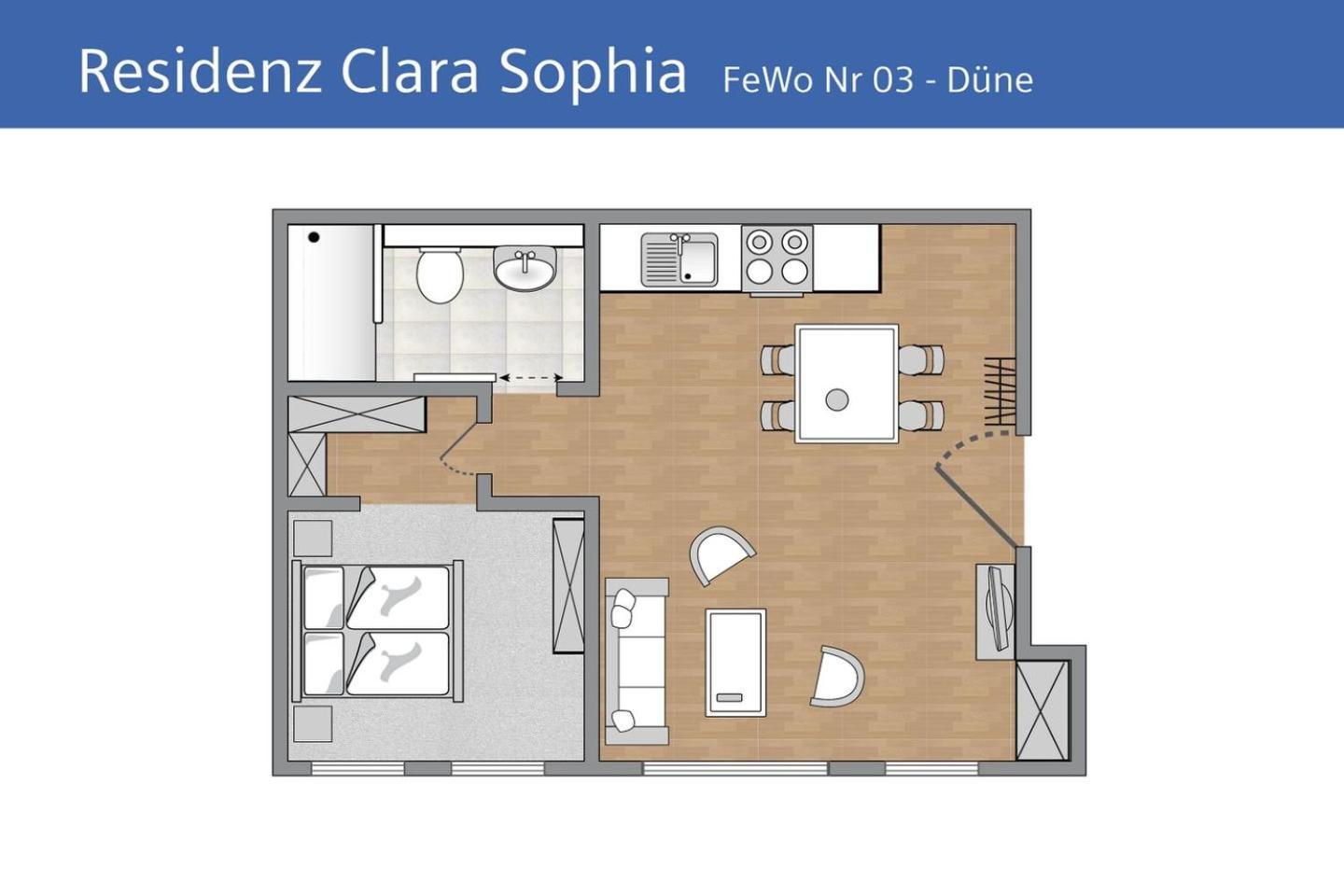 Ferienwohnung Duene In Der Residenz Clara Sophia Binz Kültér fotó